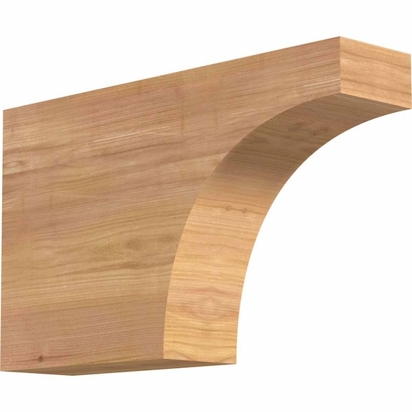 Ekena Millwork Huntington Smooth Rafter Tail, Western Red Cedar, 3 1/2"W x 10"H x 16"L RFT04X10X16HUN00SWR - main